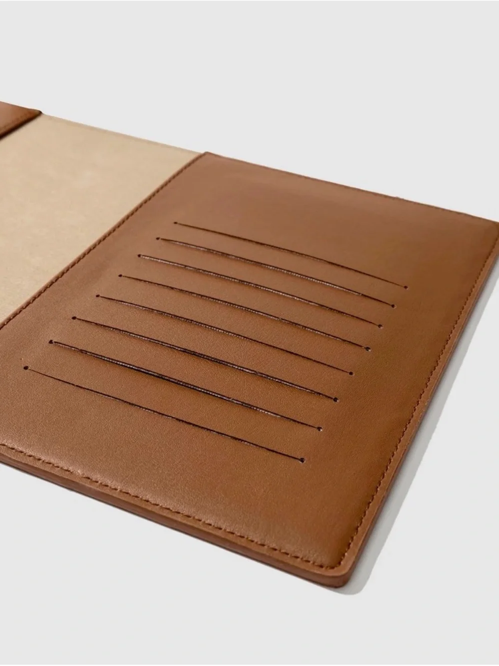Cloth and Paper cactus leather vegan HP Mini / Small planner cover